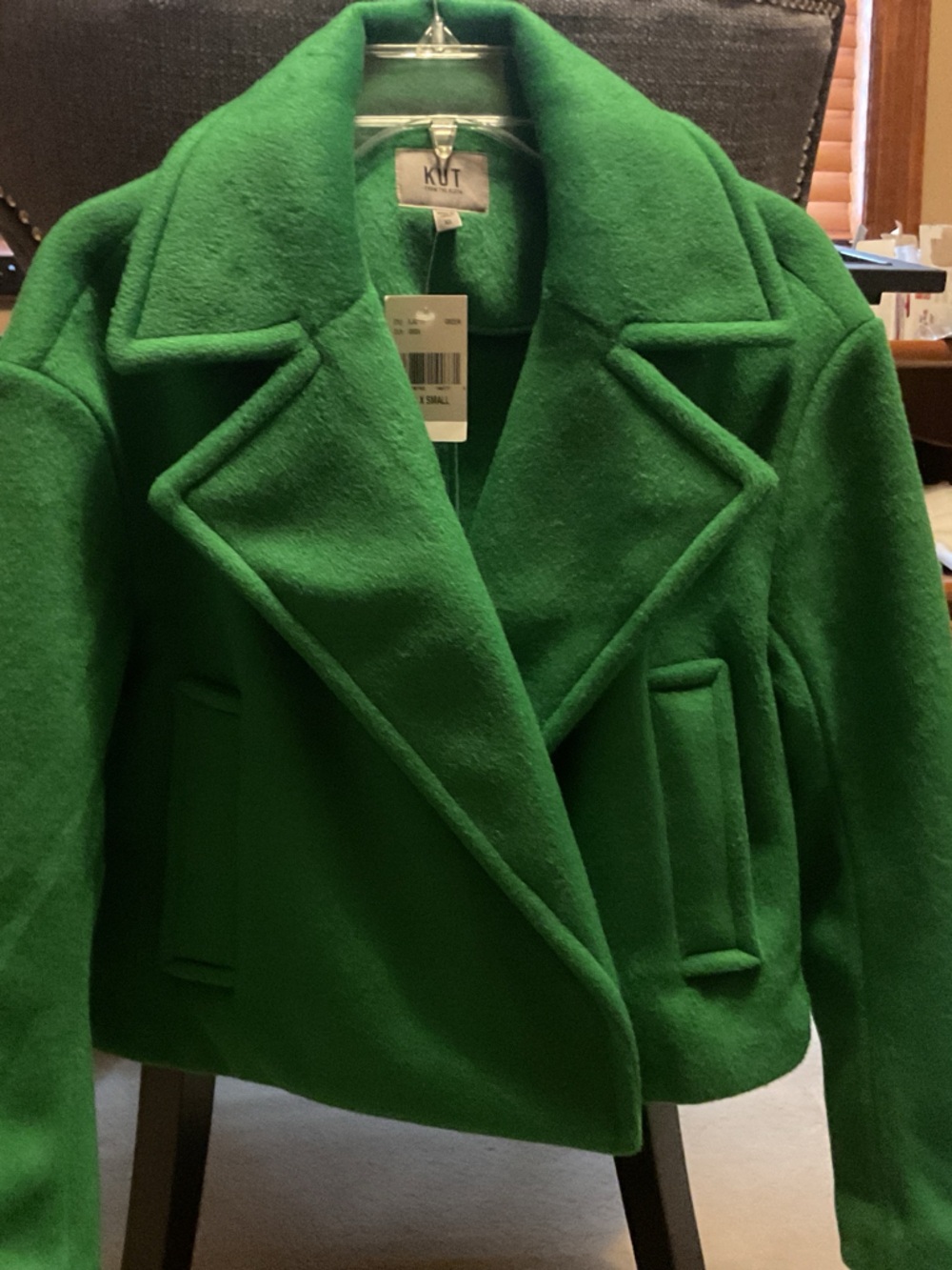 Kut from the Kloth Emerald Green Jacket